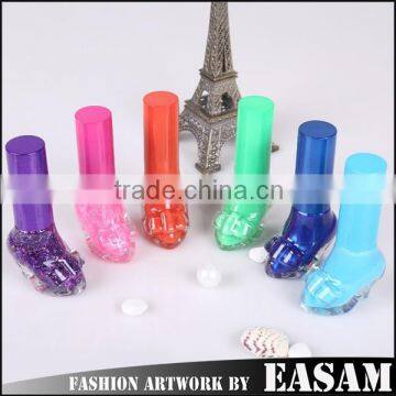 Lady shoe design nail polish/nail lacquer