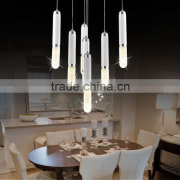 High Quality Light Guide Plate Pendant Lamp 7 Lights Modern Acrylic Pendant Lights