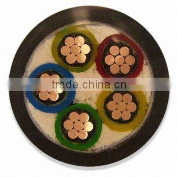 PVC/XLPE/PE Sheathed copper power cable for using