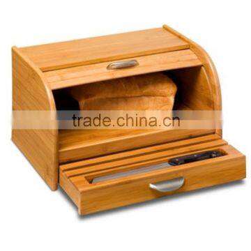Bamboo Food Box With Drawer