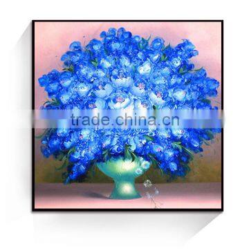 Hand Painted modern flower oil painting for Hotel