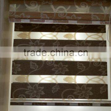 New coming polyester fabric zebra blinds