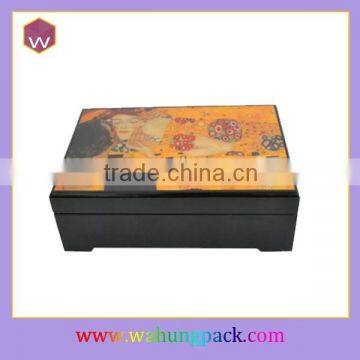 Fancy wooden jewel music box for girls wholesale