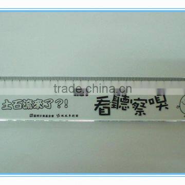 OEM drafting ruler PS PP Acrylic plastic ruler 15cm plastic ruler plastic diameter ruler