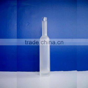 frosted glass bottle for ice wine