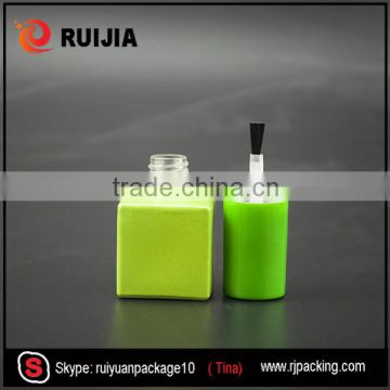 empty rectangular cosmetics glass nail polish bottles                        
                                                                                Supplier's Choice