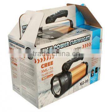 3900 Portable Lamp Searchlight USB Mobile Power Rechargeable LED Flashlight Outdoor Usb Led Light photo-6