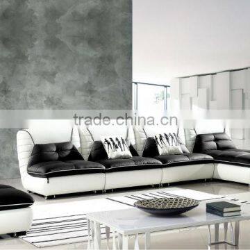 Modern Indoor Furniture Real Leather Sofa Set Prices in Malaysia photo-2