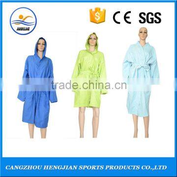 2016 newest funky 200gsm microfiber lightweight bathrobes