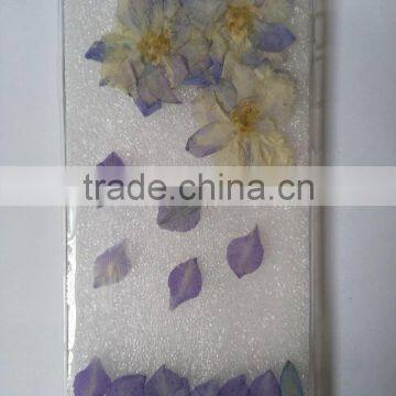 Wholesale Factory Price Dry Pressed Flower Case Natural Fresh Real Flower Designed Phone Case for Smartphone photo-3