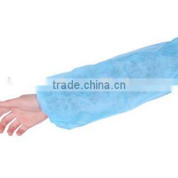 Recycling Cheap Dental Protective Waterproof Non Woven Pp/pe Arm Sleeve Oversleeve Arm Cover Sleeve Cover                        
                                                Quality Choice