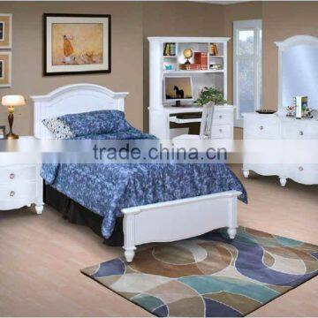 Victoria White Panel Bed