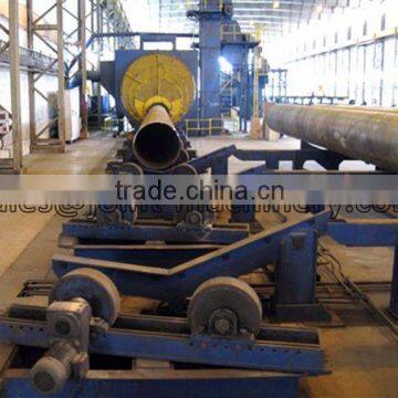 inner wall steel pipe shot blasting machine/sandblasting machine