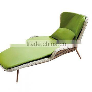 Wicker rattan sun loungers antique chaise lounge chairs for bedroom