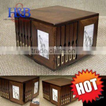 Gift wooden photo album 4*6