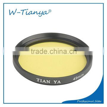 Color filter camera yellow filter for digital camera