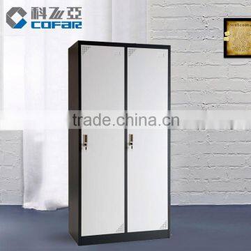 Office Furniture Manufacturer Steel Metal Wardrobe Sliding Mirror