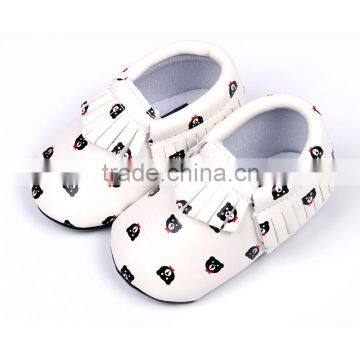 new arrival cute high quality patten little bear toddler baby girls shoes