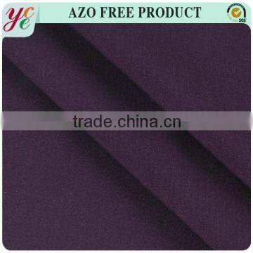 Wholesale China Supplier Purple T/r Dyed Plain Braided Woven Fabric photo-3