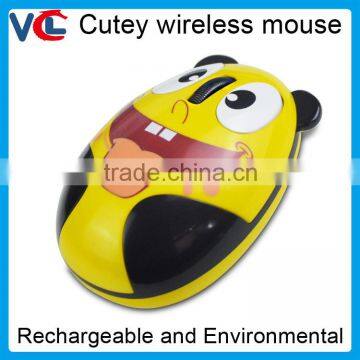 2015 New Design cutey rechargeable wireless mouse optical