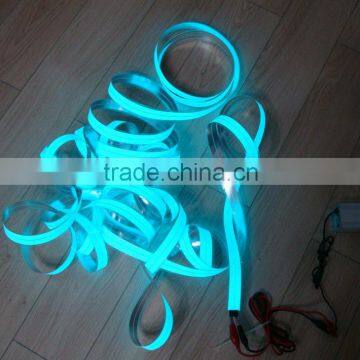 waterproof Cuttable el tape / waterproof Cuttable el strip / waterproof Cuttable el belt / IGST-25 Blue-green