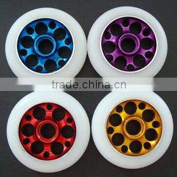 metal core pu scooter wheels