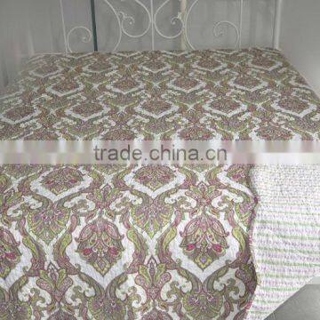 Custom high quality bedspread printed bedspread