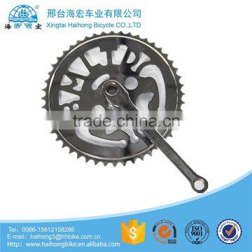 colorful aluminum alloy bicycle chainwheel and crank for fixie bicycle