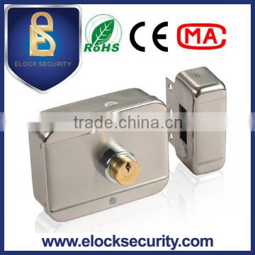 Electric lock with double cylinders and remote control