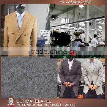 Fashion Popular Color Custom Cashmere Overcoat for Men