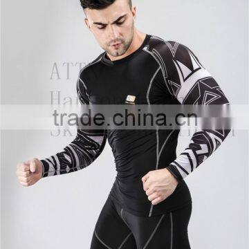 Stan Caleb Factory Gym Spandex Fabric New Design Men Sports Compression Wear photo-3