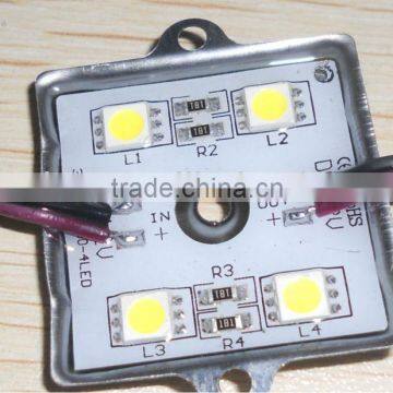 5050 SMD LED module,with metal case,COOL WHITE color,DC12V,20pcs a string