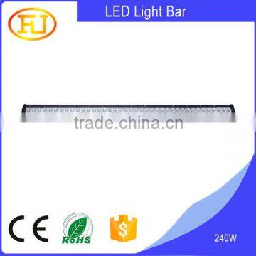 240W 41.5inch Double Color Flashing Led Light Bar for car and trucks