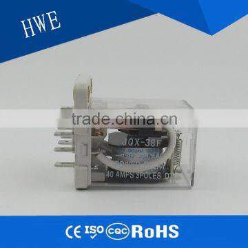 11PIN 3NO 3NC 3PDT Reverse 250VAC 30VDC 40A Power Relay JQX-38F photo-3