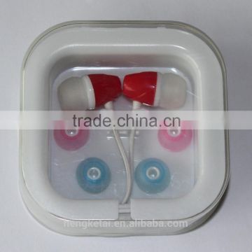 Shenzhen China Wired Metallic Earphone With crystal box