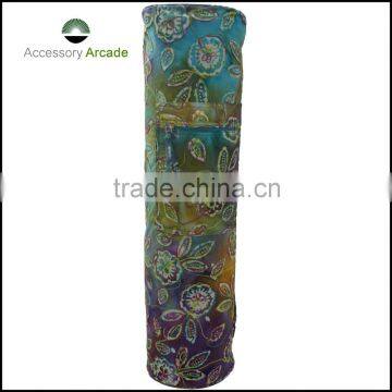 Cotton Yoga Mat Bag Batik Printed
