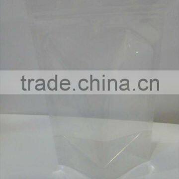 clear plastic zipper bag for food packaging