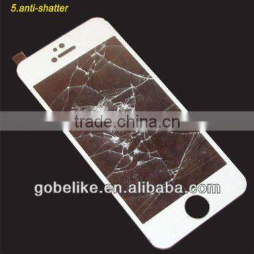 manufacture thickness 0.2mm tempered glass for iPhone5s