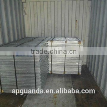 galvanized flooring and platform steel grating panel, steel mesh flooring