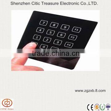 Custom touch screen keypad switch