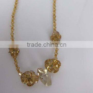 crystal necklace