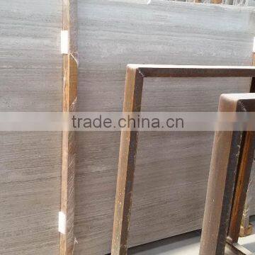 PFM natrual white marble grey vein slabs