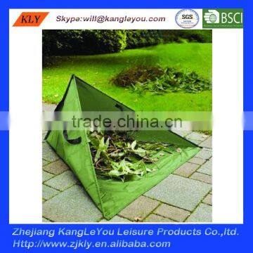 reusable tripod collecting leaf bag garden leaf collector bag