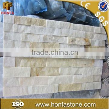 High quality white quartz stacked stone