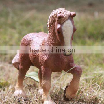 OEM realistic pony horse animal toy statues dolls OEM