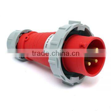 CF282 IP67 4 Pin Nylon Industrial Outdoor Waterproof Plug 400V 16A