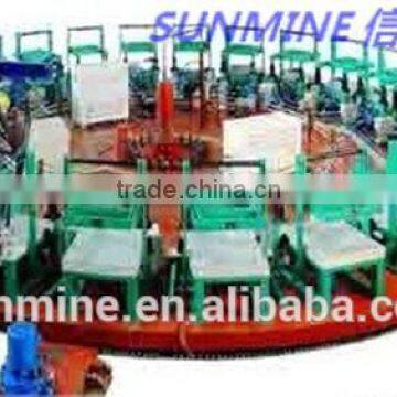 Automobile seat headrest foaming production line