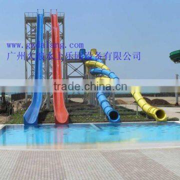 swimming pool slide