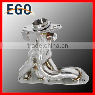 STAINLESS STEEL RACING EXHAUST MANIFOLD HEADER 06-10 FOR TOYOTA YARIS 1.5 CE LE RS