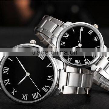 Quartz Stainless Steel Watch Water Resistant